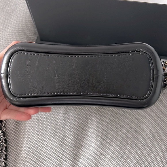 Chanel Gabriel Small handbag, white/black - Picture 5 of 13